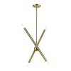 Livex Lighting Monaco 4 - Light Chandelier in  Antique Brass - 2 of 4