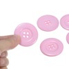 Unique Bargains Resin Round Flat 4-Hole DIY Craft Sewing Buttons 60L 1.5" 10 Pcs - 4 of 4