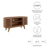 Modway Render Corner TV Stand – 46" Mid-Century Modern Entertainment Cabinet - 2 of 4