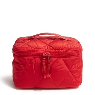 Vera Bradley Women's Outlet Ultralight Essential Large Brush Up Cosmetic Bag