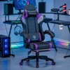 GTRACING Gaming Chair with Footrest Premium Faux Leather Adjustable Computer Office Chair - 2 of 4