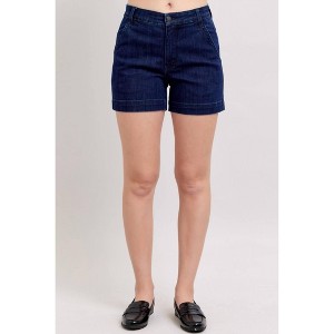 Women's Rosamund Utility Denim Shorts - Judy Blue - 1 of 4