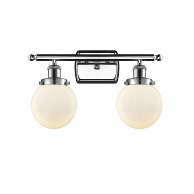 Innovations Lighting Beacon 2 - Light Vanity in  Polished Chrome