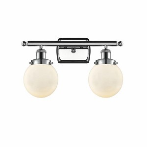 Beacon - 2 Light Bath Vanity In Modern Style-11 Inches Tall and 16 Inches Wide - 1 of 1
