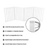 PETMAKER 4-Panel Indoor Foldable Pet Gate, White - 2 of 4