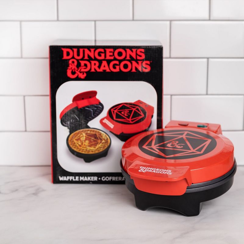 Uncanny Brands Dungeons & Dragons Waffle Maker, 4 of 8