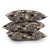 16"x16" Pet Friendly Corgi Halloween Costume Dogs Square Throw Pillow Gray - Deny Designs: Indoor Decorative Pillow - 4 of 4