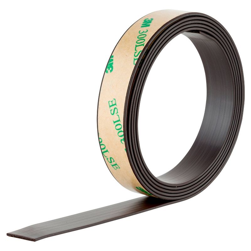 Scotch .5&#34; x 4&#39; Repositionable Magnetic Tape - Black, 5 of 8
