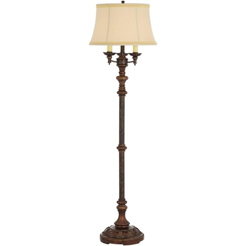 Barnes and Ivy Traditional Floor Lamp Candelabra Style 4-Light 64.5