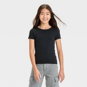 Girls' Short Sleeve Seamless T-Shirt - art class™ - 1 of 3