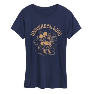 Women's - Disney - Universal Love Short Sleeve Graphic T-Shirt - 1 of 4