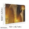 Harry Potter Great Hall Kids' Mural - RoomMates: Removable Mural Wallpaper, Self-Adhesive, Multicolor, Classic Pattern - 2 of 4