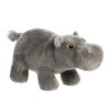 Aurora Medium Hippopotamus Eco Nation Eco-Friendly Stuffed Animal Gray 10.5" - 3 of 4
