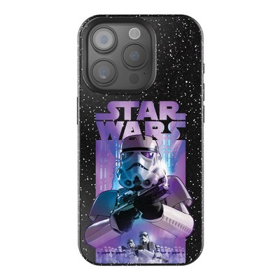 Keyscaper Star Wars Portrait Collage Bling Cell Phone Case for iPhone 15 Pro