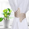 Evideco French Home Goods Metal Wings Curtain Tieback – Elegant and Durable Design - 2 of 4