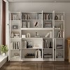 Famapy Combination Living Room Display Cabinet Tempered Glass Display Cabinet Storage Solutions - 3 of 4
