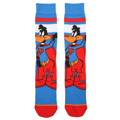 WB 100 Looney Tunes X Justice League Mashup 5-Pack Men’s Casual Crew Socks