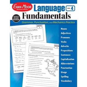 Language Fundamentals, Grade 4 Teacher Resource - by  Evan-Moor Educational Publishers (Paperback) - 1 of 1