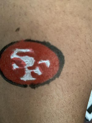 Tampa Bay Buccaneers Team Logo Transfers Rub-On Stickers/Tattoos