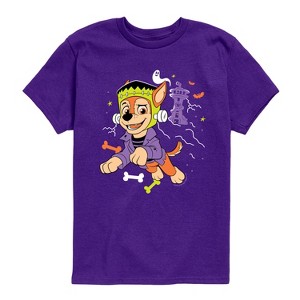 Boys' - Paw Patrol - Chase Halloween Short Sleeve Graphic T-Shirt - 1 of 4