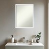 Amanti Art Incline Non-Beveled Wood Framed Bathroom Vanity Wall Mirror - 4 of 4