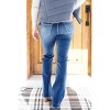 Women's Divine Perfection High-Rise Bootcut Denim Jeans - LOVERVET - 2 of 4