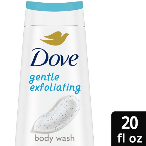 Dove Gentle Exfoliating Body Wash - Sea Minerals - 20 fl oz - image 1 of 4