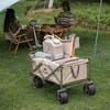 Naturehike Collapsible Beach Wagon with Big Wheels, Utility Foldable Grocery Cart Heavy Duty, Portable Folding Wagon Cart with Wheel for Camping - 3 of 4