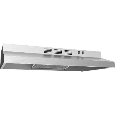 Midea 30-Inch Stainless Steel Convertible Under Cabinet Range Hood