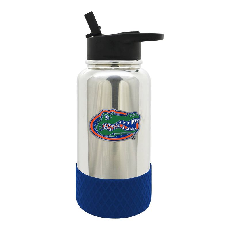 NCAA Florida Gators 32oz Chrome Thirst Hydration Water Bottle, 1 of 4