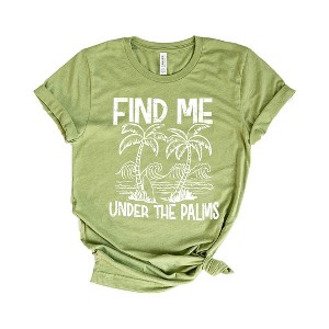 Simply Sage Market Women's Find Me Under The Palms Short Sleeve Graphic Tee - 1 of 3