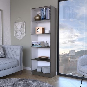 NicBex Bookcases for Living Room Modern 71.1" H 4 Tier Free Standing Storage Bookshelves with Durable Structure for Office Home - 1 of 4