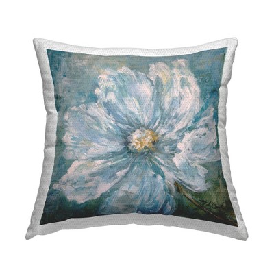 Stupell Industries Traditional White Flower Abstract, 18 x 18