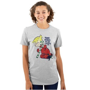 Christmas Member of Naughty List Graphic T Shirt Men or Women Brisco Brands - 1 of 4