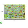 Kids Car Rug 5x7 City Road Learning Rug Car Street Play Mat Thick Soft Non Slip Play Rug Great - 3 of 4