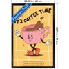 Trends International It's Coffee Time Framed Wall Poster Prints - 3 of 4