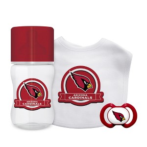 Baby Fanatic Officially Licensed 3 Piece Unisex Gift Set - NFL Arizona Cardinals - 1 of 3