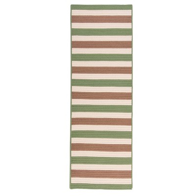 Colonial Mills Bayamo Runner - Green 30"x48"