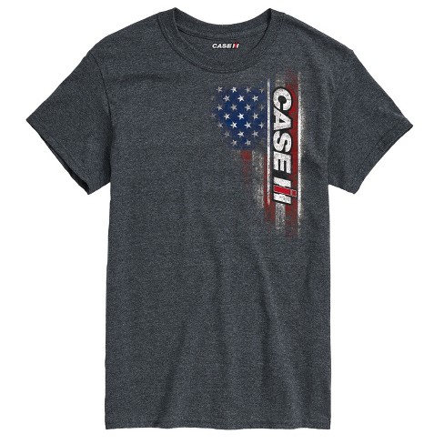 Men s Case Ih Usa Flag Logo Short Sleeve Graphic T shirt Target