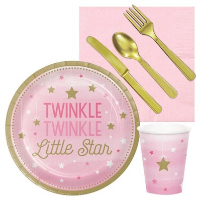 Pink Twinkle Twinkle Little Star Party Pack