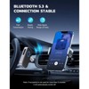 Itopfox Bluetooth Receiver for Car, Noise Cancelling 3.5mm AUX Adapter, Wireless Audio Receiver for Home Stereo/Wired Headphones, Hands-Free Call - 3 of 4