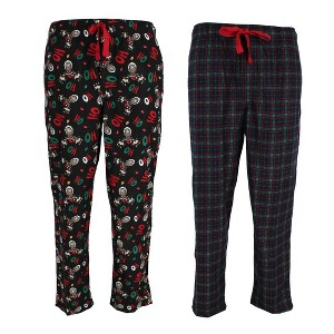 Fruit of the Loom Men's Holiday Fleece Pajama Pant (Pack of 2) - 1 of 4