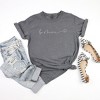 Simply Sage Market Women's Be Mine Heart Short Sleeve Garment Dyed Tee - 3 of 3