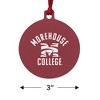Morehouse College Maroon Tigers Logo Aluminum Holiday Christmas Tree Ornament - 3 of 4