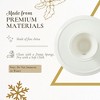 Kit Kemp by Spode Doodle 10.7" Cake Stand, Best in Snow Doodle, Whimsical Santa Illustration, Fine China Cake Display for Elegant Dessert Presentation - 4 of 4