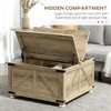 NicBex 31.5 Inch Square Coffee Table with Hinged Flip Lift Top and Hidden Storage Space for Living Room,Bedroom - 4 of 4