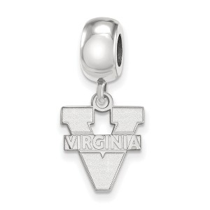 Black Bow Jewelry Sterling Silver Virginia Wahoos NCAA Bead Charm - 1 of 4