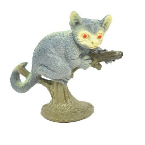 Collectible Wildlife Gifts | Bushbaby, Little Monkey, Nagapie, Rubber Primate, Animal, Realistic Model, Toys, Gift, 2 inches tall.   F1782 B122 - 1 of 4