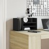 vidaXL Desk Organiser Black 17.5x9.4x9.8" Engineered Wood - 3 of 4