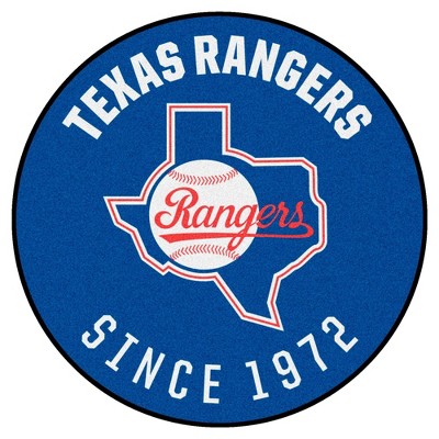 MLB Texas Rangers 27"x27" 1984 Retro Collection Roundel Rug